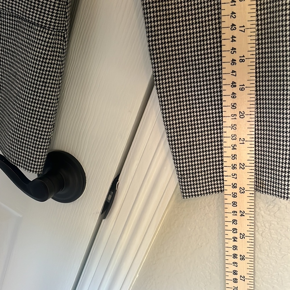 Black and white herringbone blazer - Picture 9 of 10